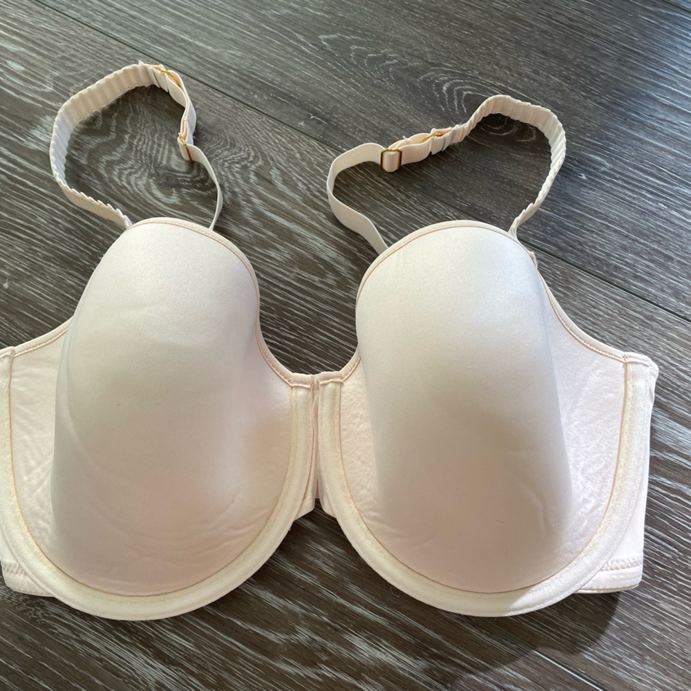 Third Love 24/7 Classic T-Shirt Bra Lined Underwire Womens 34F Pink